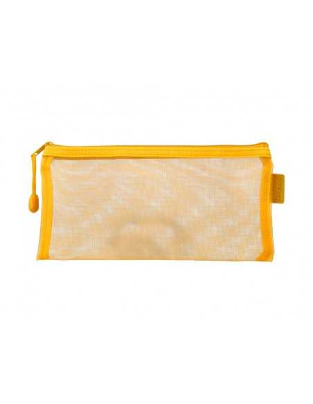 Bolsa zipper bag liderpapel poliester transpirable multiusos ticket 230x115 mm amarillo Bolsa zipper bag liderpapel poliester transpirable multiusos ticket 230x115 mm amarillo