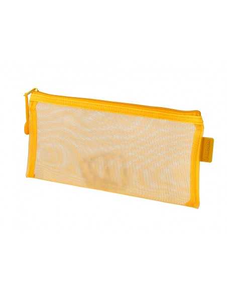 Bolsa zipper bag liderpapel poliester transpirable multiusos ticket 230x115 mm amarillo Bolsa zipper bag liderpapel poliester transpirable multiusos ticket 230x115 mm amarillo