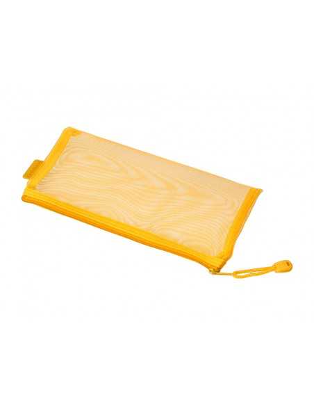 Bolsa zipper bag liderpapel poliester transpirable multiusos ticket 230x115 mm amarillo Bolsa zipper bag liderpapel poliester transpirable multiusos ticket 230x115 mm amarillo
