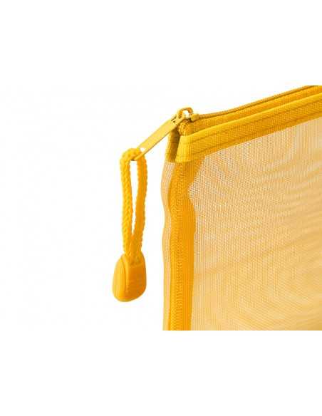 Bolsa zipper bag liderpapel poliester transpirable multiusos ticket 230x115 mm amarillo Bolsa zipper bag liderpapel poliester transpirable multiusos ticket 230x115 mm amarillo