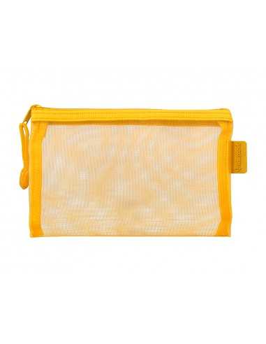 Bolsa zipper bag liderpapel poliester transpirable multiusos din a6 amarillo