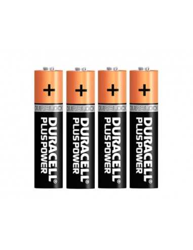 Pila duracell alcalina plus aaa power boost blister de 4 ud