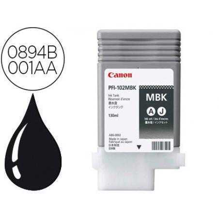 Ink-jet canon pfi-102mbk ink tank negro mate