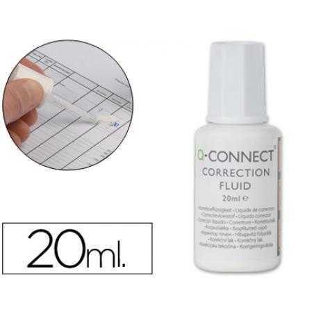 Corrector q-connect frasco 20ml aplicador pincel
