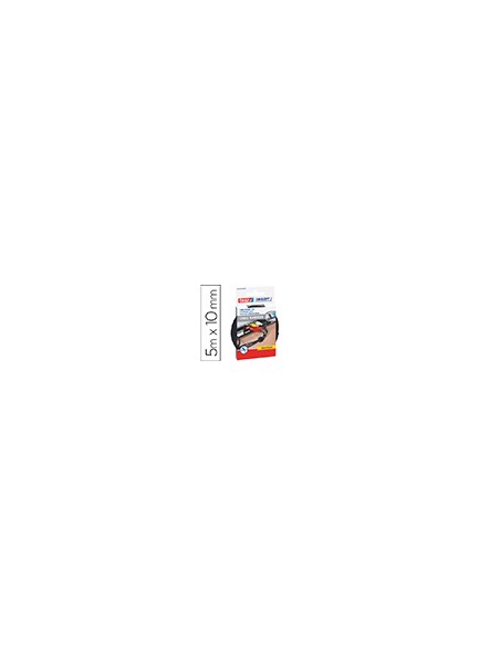 Velcro adhesivo tesa para agrupar cables 5 m x 10 mm color negro Velcro adhesivo tesa para agrupar cables 5 m x 10 mm color negro