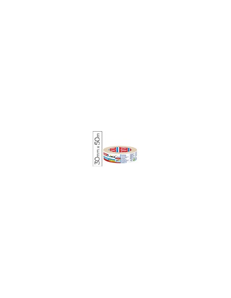 Cinta adhesiva tesa para pintor 50 mt x 30 mm