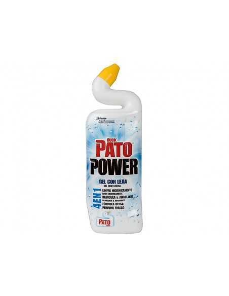 Limpiador de inodoro pato formula 4 en uno gel con lejia 750 ml