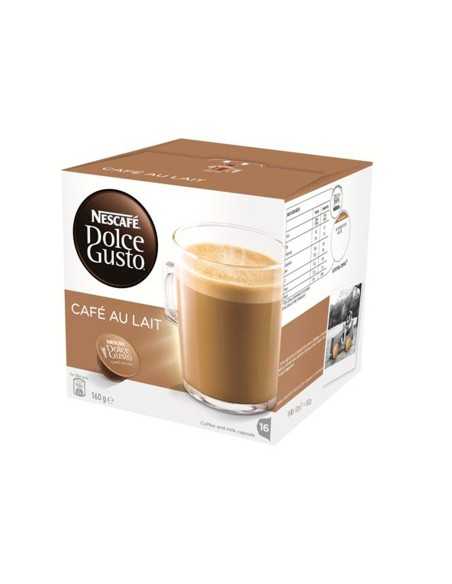 Cafe dolce gusto cafe con leche monodosis caja de 16 unidades