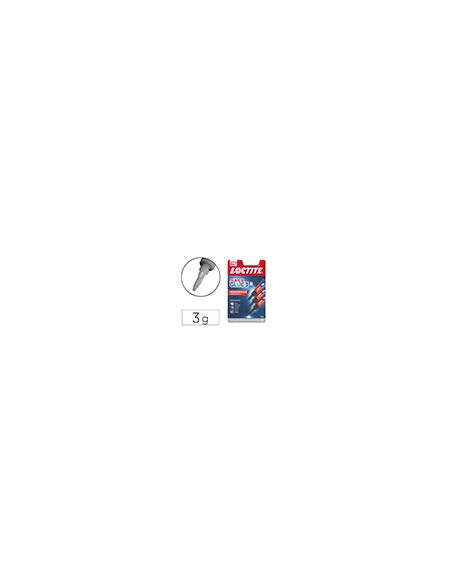 Pegamento loctite super glue 3 1 gr blister mono dosis