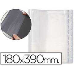 Forralibro pp ajustable adhesivo 180x390mm