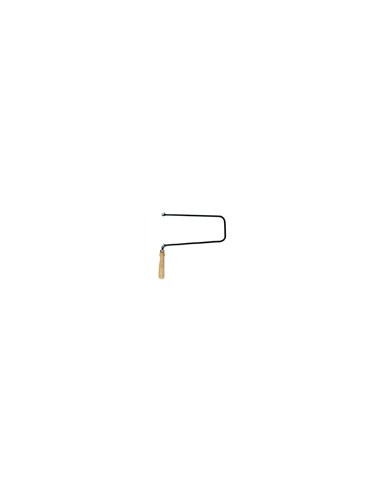 Arco de segueta pequeño 130x150 mm de calado mango de madera