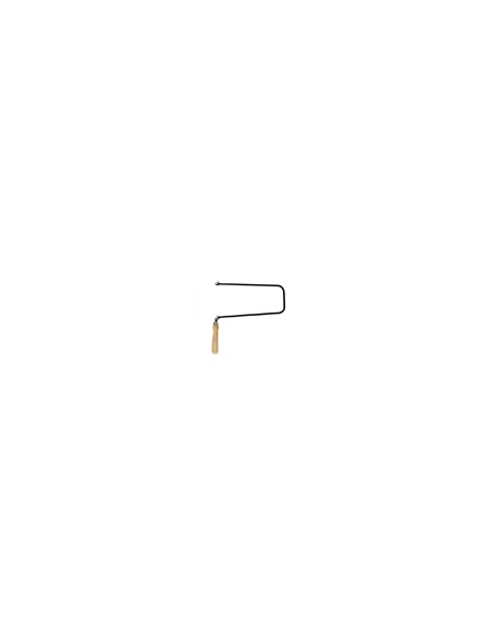 Arco de segueta pequeño 130x150 mm de calado mango de madera Arco de segueta pequeño 130x150 mm de calado mango de madera