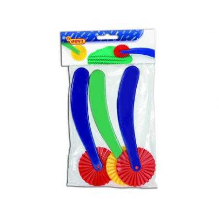 Cortadores y marcadores para pasta -bolsa de 3 unidades surtidas