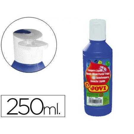 Tempera liquida jovi escolar 250 ml azul ultramar