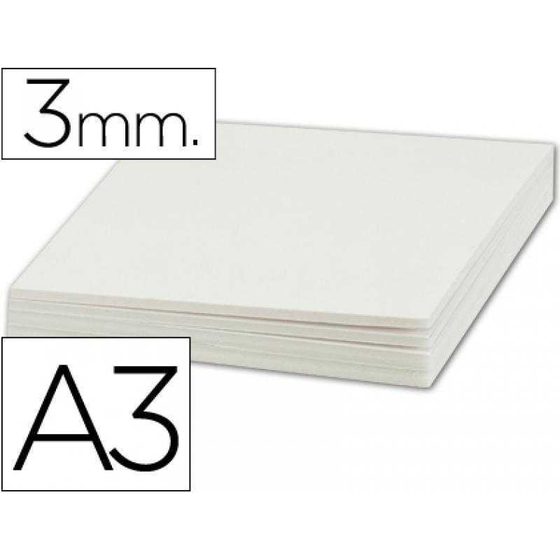 Cartón pluma liderpapel doble cara din a3 espesor 3 mm