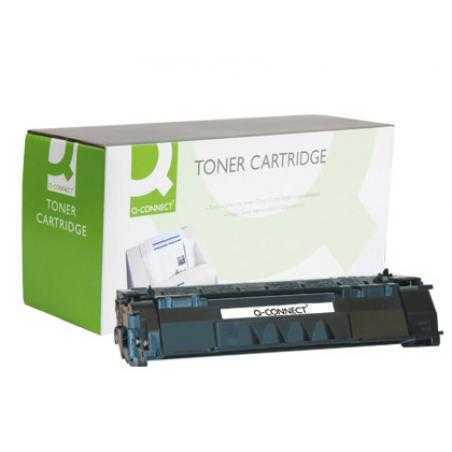 Toner q-connect compatible hp q5949a para laserjet negro 1160/1320 -2.500pag-
