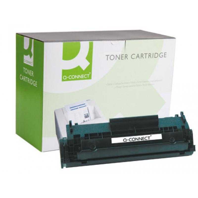 Toner q-connect compatible hp q2612a para laserjet 1010 -2.000pag- negro