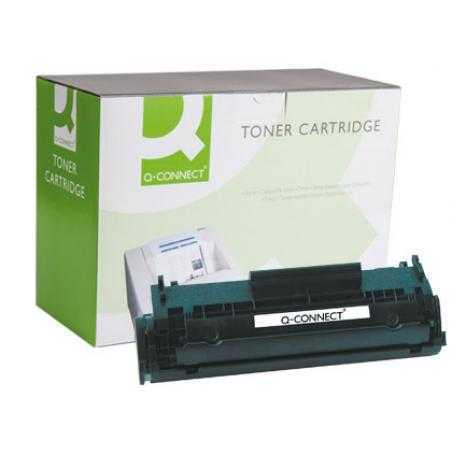 Toner q-connect compatible hp q2612a para laserjet 1010 -2.000pag- negro