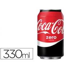 Refresco coca-cola zero lata 330 ml