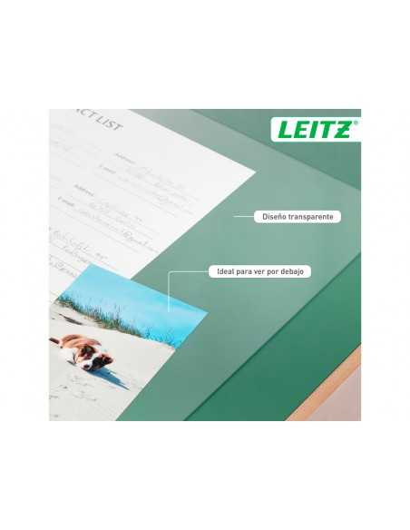 Alfombrilla de sobremesa leitz 70x36 cm transparente