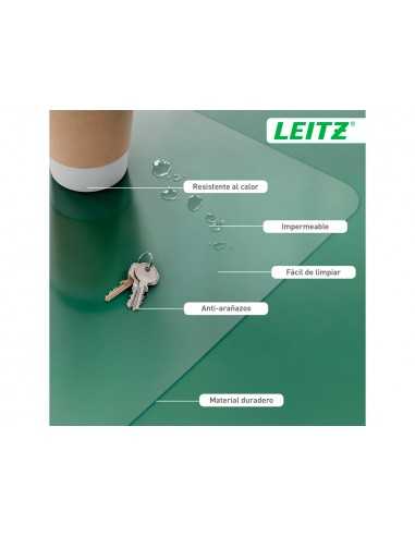 Alfombrilla de sobremesa leitz 70x36 cm transparente