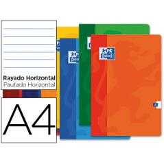 Libreta escolar oxford 48 h din a4 1 raya horizontal