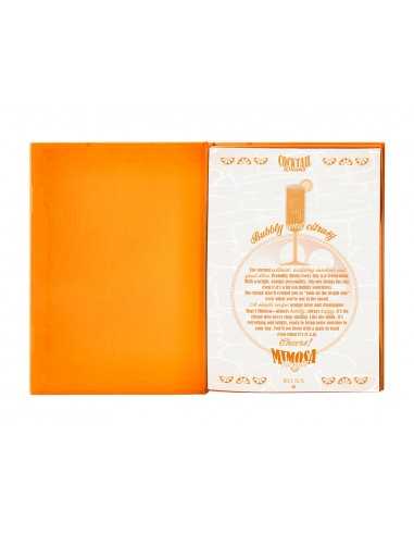 Boligrafo y wallet belius cocktails misosa aluminio naranja plateado relieve tintacolor azul caja de diseño