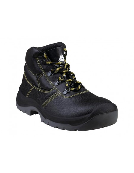 Botas deltaplus de seguridad piel crupon pigmentada suela pu bi-densidad color negro talla 38 Botas deltaplus de seguridad piel crupon pigmentada suela pu bi-densidad color negro talla 38