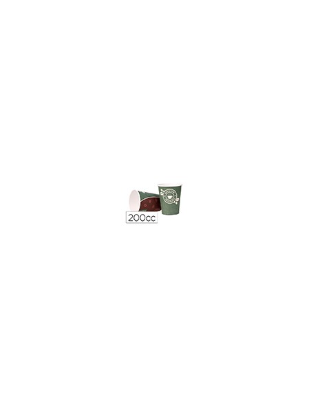 Vaso termico carton 200 cc paquete de 50 unidades Vaso termico carton 200 cc paquete de 50 unidades