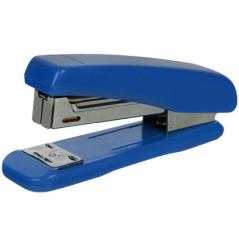 Grapadora q-connect kf11064 plastico azul capacidad 25 hojas