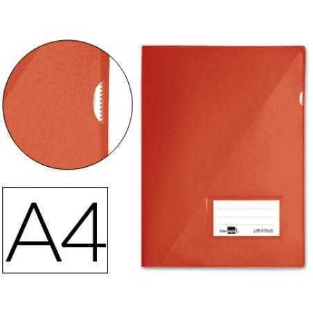 Carpeta liderpapel dossier a4 uñero roja