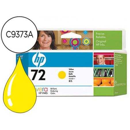 Ink-jet hp 72 amarillo foto designjet t610/1100 -130ml-