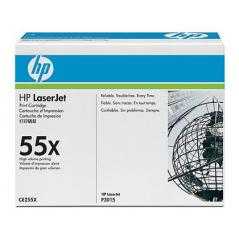 Toner hp 55x negro -12500pag- p3015x