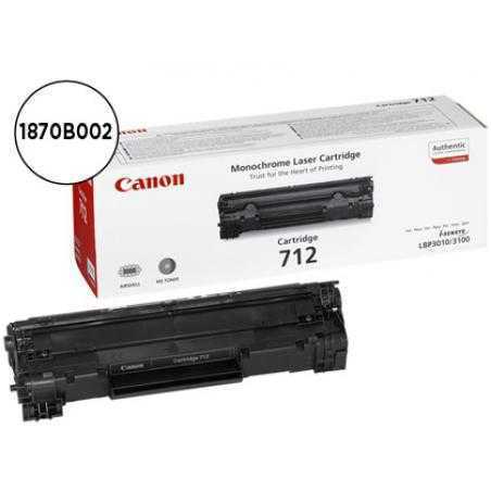 Toner canon crg712 negro laser lbp3010/3100