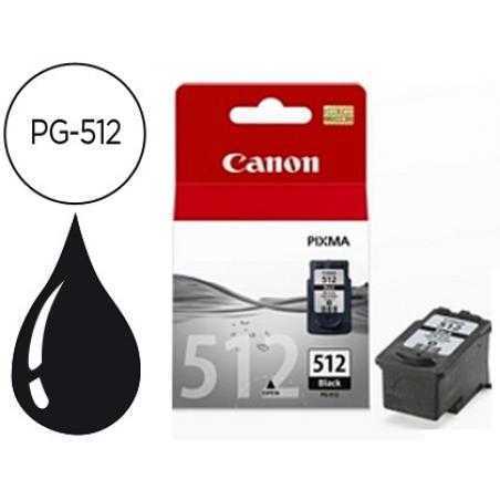 Ink-jet canon pg-512 negro pixma mp240/260/480 400 pag