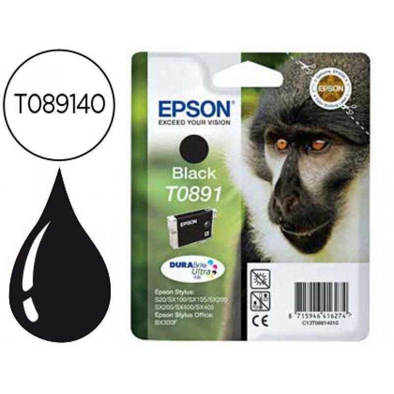 Ink-jet epson t0891 negro stylus s20 / sx-100 / sx-110