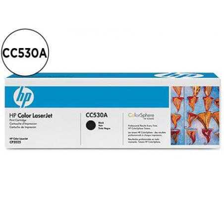 Toner hp laserjet color cp2025 negro 3.500 pag