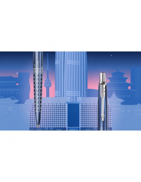 Boligrafo parker jotter edicion especial global iconos seul azul