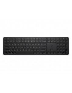 Teclado hp 455 programable inalambrico iluminacion rgb color negro