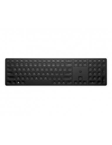 Teclado hp 455 programable inalambrico iluminacion rgb color negro