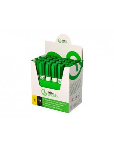 Pegamento liderpapel en barra 6 gr boligrafo con clip