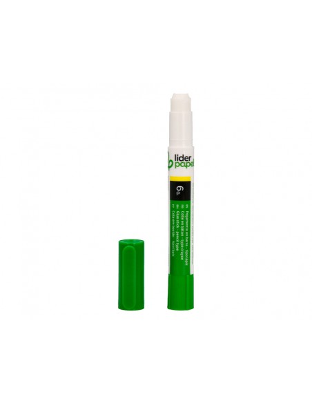 Pegamento liderpapel en barra 6 gr boligrafo con clip