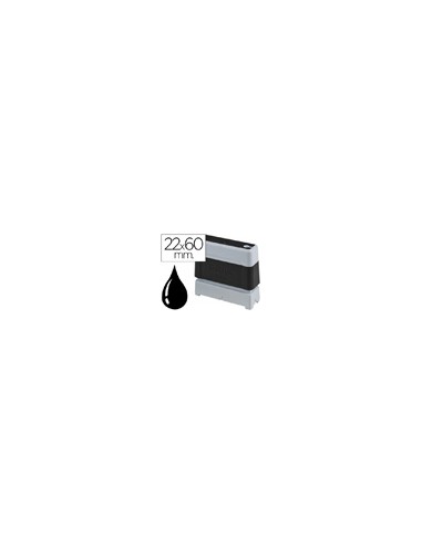 Sello automatico brother 22 mm x 60 mm negro
