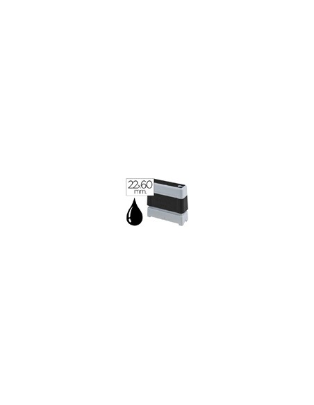 Sello automatico brother 22 mm x 60 mm negro