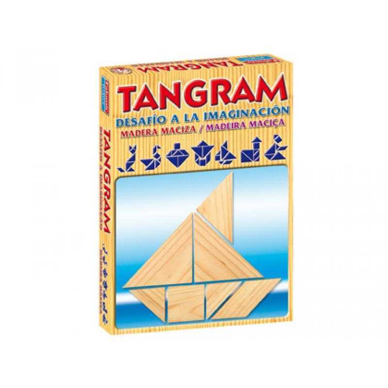 Juegos de mesa falomir tangram de madera