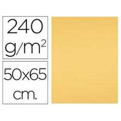 Cartulina liderpapel 50x65 cm oro 240 gr unidad