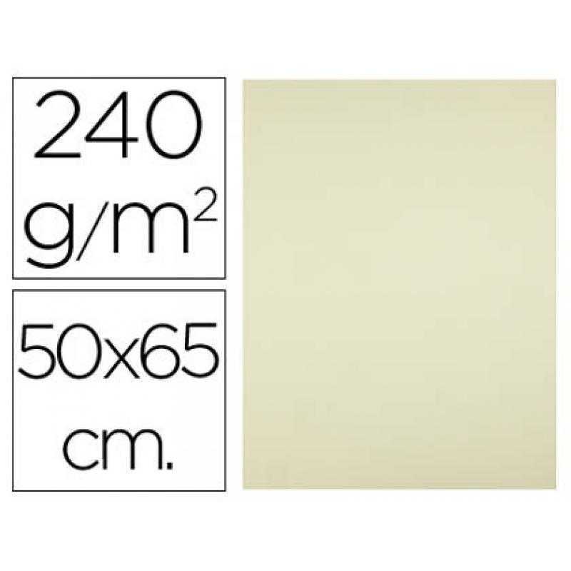 Cartulina liderpapel 50x65 cm 240g/m2 amarillo
