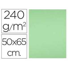 Cartulina liderpapel 50x65 cm 240g/m2 verde pistacho
