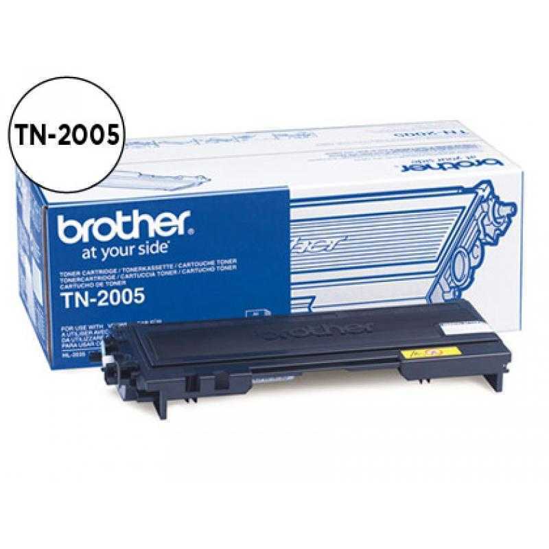 Toner brother tn-2005 para hl-2035 1500 pag