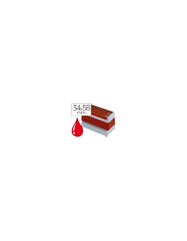 Sello automatico brother 34 mm x 58 mm rojo